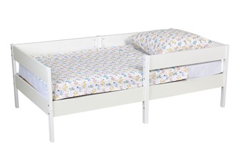 Детская кровать для девочки Polini kids Simple 3435, белый, серия 3400 в Петропавловске-Камчатском