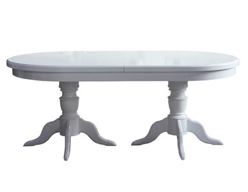 Обеденный овальный стол 3,0(3,5)х1,1 на двух тумбах, (стандартная покраска) в Петропавловске-Камчатском