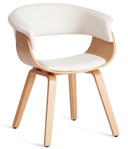 Кухонный стул VIMTA (mod.8021) натуральный/белый арт.13659 в Петропавловске-Камчатском