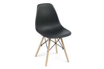 Обеденный стул derstuhl DSL 110 Wood (черный) в Петропавловске-Камчатском