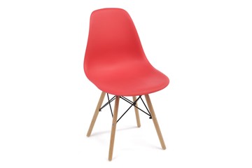 Обеденный стул DSL 110 Wood (красный) в Петропавловске-Камчатском