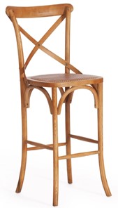 Кухонный барный стул CROSS BAR (mod.CE6002) 49,5х52,5х117 Груша (№3) арт.12820 в Петропавловске-Камчатском
