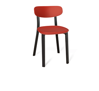 Обеденный стул SHT-ST85-2/SB85-2/S85 (красный/черный) в Петропавловске-Камчатском