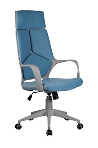 Кресло Riva Chair 8989 (Синий/серый) в Петропавловске-Камчатском