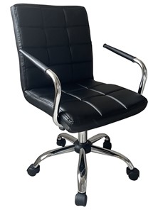 Офисное кресло C8545  BLACK (чёрный) в Петропавловске-Камчатском