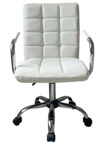 Офисное кресло C8545 белый в Петропавловске-Камчатском