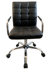 Кресло офисное C8545 коричневый в Петропавловске-Камчатском
