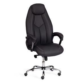 Компьютерное кресло BOSS Lux, кож/зам, черный, арт.21151 в Петропавловске-Камчатском