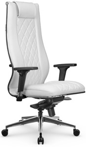 Офисное кресло МЕТТА L 1m 50M/2D Infinity Easy Clean мультиблок, нижняя часть 17839 белый в Петропавловске-Камчатском
