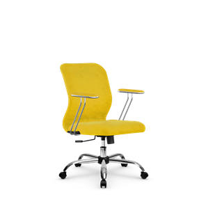 Кресло SU-Mr-4/подл.078/осн.003 желтый в Петропавловске-Камчатском