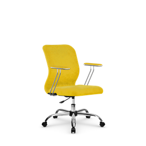 Компьютерное кресло SU-Mr-4/подл.078/осн.006 желтый в Петропавловске-Камчатском