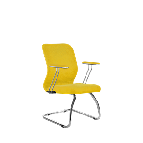 Офисное кресло SU-Mr-4/подл.078/осн.007 желтый в Петропавловске-Камчатском