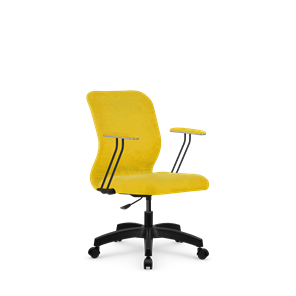 Кресло офисное SU-Mr-4/подл.079/осн.005 желтый в Петропавловске-Камчатском