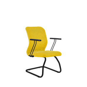 Кресло компьютерное SU-Mr-4/подл.109/осн.008 желтый в Петропавловске-Камчатском