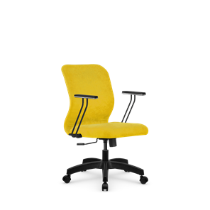Офисное кресло SU-Mr-4/подл.110/осн.001 желтый в Петропавловске-Камчатском