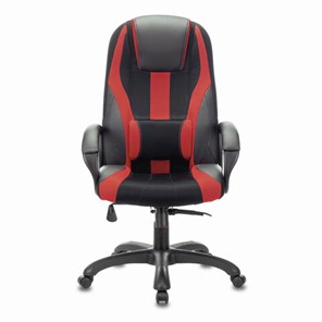 Компьютерное кресло Brabix Premium Rapid GM-102 (экокожа/ткань, черное/красное) 532107 в Петропавловске-Камчатском