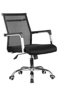 Офисное кресло Riva Chair 706Е (Черный) в Петропавловске-Камчатском