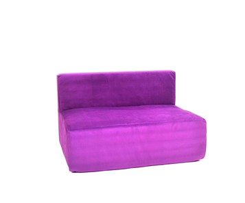 Кресло бескаркасное Тетрис 100х80х60, фиолетовое в Петропавловске-Камчатском