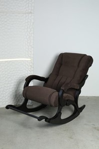 Кресло-качалка Родос ткань AMIGo шоколад 16-Т-Ш в Петропавловске-Камчатском