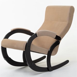 Кресло-качалка Корсика, ткань Amigo Beige 34-Т-AB в Петропавловске-Камчатском