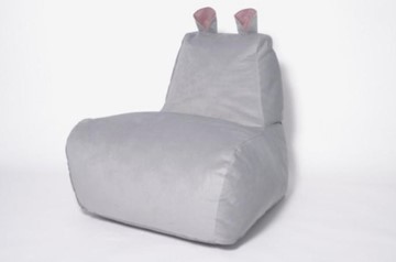 Кресло-мешок Бегемот серый в Петропавловске-Камчатском