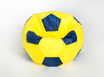 Кресло-мешок Мяч малый, желто-синий в Петропавловске-Камчатском