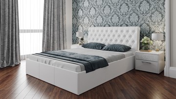 Спальная кровать Скарлет (Белая) в Петропавловске-Камчатском