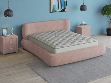 Кровать 2-спальная Zephyr 180х200, (Велсофт Винтажный розовый) в Петропавловске-Камчатском