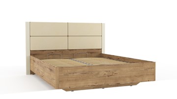 Двуспальная кровать с механизмом НМ 040.52 «Livorno» Панакота Софт в Петропавловске-Камчатском