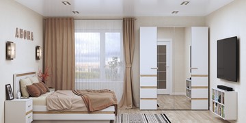 Модульная спальня Анона №2, Белый в Петропавловске-Камчатском