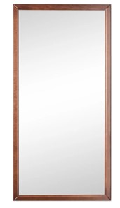 Зеркало навесное Ника (Средне-коричневый) 119,5 см x 60 см в Петропавловске-Камчатском