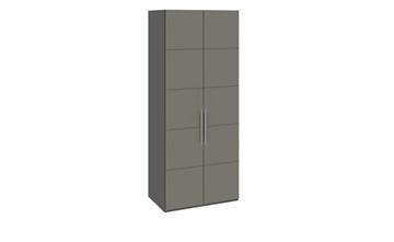 Шкаф Наоми с 2-мя дверями, цвет Фон серый, Джут  СМ-208.07.03 в Петропавловске-Камчатском