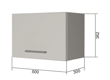 Кухонный шкаф В350, Серый/Антрацит в Петропавловске-Камчатском