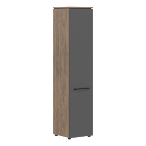 Колонна с  глухой дверью высокая MORRIS TREND Антрацит/Кария Пальмира MHC 42.1 (429х423х1956) в Петропавловске-Камчатском