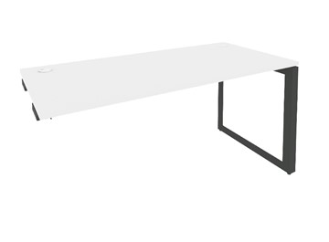 Приставной стол к тумбе O.MO-SPR-4.8 Антрацит/Белый бриллиант в Петропавловске-Камчатском