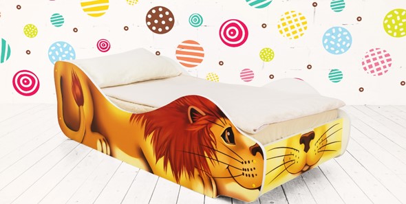 Детская кровать-зверёнок Лев-Кинг в Петропавловске-Камчатском - изображение