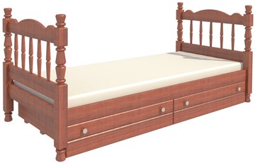 Кровать в детскую Алёнка (Орех) с основанием в Петропавловске-Камчатском - предосмотр