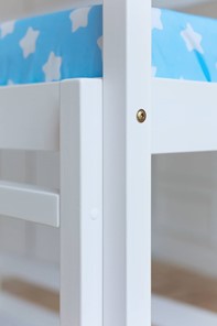 Детская двухэтажная кровать Домик с ящиками, цвет белый в Петропавловске-Камчатском - предосмотр 4