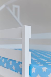 Детская двухэтажная кровать Домик с ящиками, цвет белый в Петропавловске-Камчатском - предосмотр 5