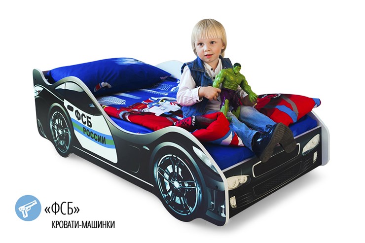 Кровать-машина детская ФСБ в Петропавловске-Камчатском - изображение 1