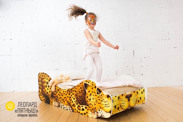 Кровать-зверенок Леопард-Пятныш в Петропавловске-Камчатском - изображение 3