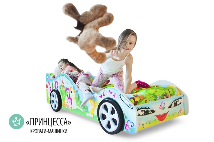 Кровать-машина детская Принцесса в Петропавловске-Камчатском - изображение 3