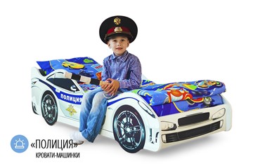 Кровать-машина в детскую Полиция в Петропавловске-Камчатском - предосмотр 1
