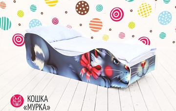 Кровать детская Кошка-Мурка в Петропавловске-Камчатском - предосмотр