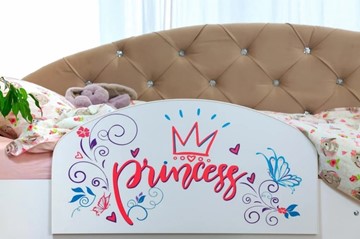 Детская кровать Эльза с бортиком, Фиолетовый (латы) в Петропавловске-Камчатском - предосмотр 2