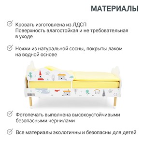 Кровать в детскую Stumpa Облако "Шале" в Петропавловске-Камчатском - предосмотр 18