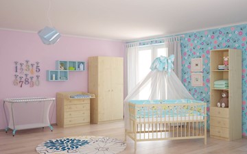 Кровать в детскую POLINI Kids Simple 101 Натуральный в Петропавловске-Камчатском - предосмотр 8