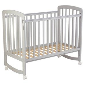 Кроватка для новорожденных POLINI Kids Simple 304 Серый в Петропавловске-Камчатском