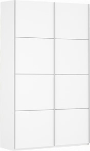 Шкаф Прайм (ДСП/ДСП) 1200x570x2300, белый снег в Петропавловске-Камчатском - предосмотр