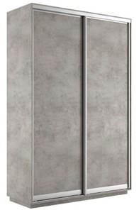 Шкаф 2-х створчатый Экспресс (ДСП) 1200х450х2400, бетон в Петропавловске-Камчатском